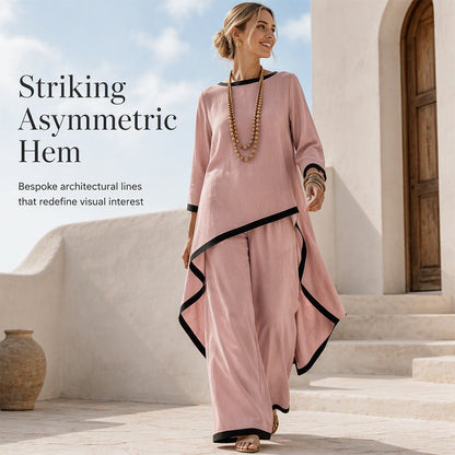 🛍️New Arrivals & Special Offer👗Women's Casual Tunic and Wide Leg Pants Set