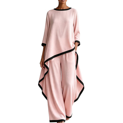 🛍️New Arrivals & Special Offer👗Women's Casual Tunic and Wide Leg Pants Set