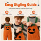 👻 HOT HALLOWEEN DEAL✨Kids Pumpkin Corduroy Suspender Overalls Shorts