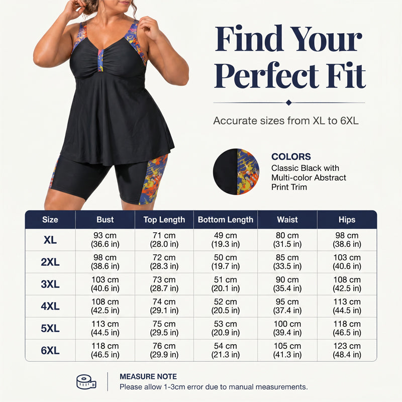 🥳2026 HOT SALE 50% Off🥳💞Women's Flowy Tankini Top and Shorts Swimsuit
