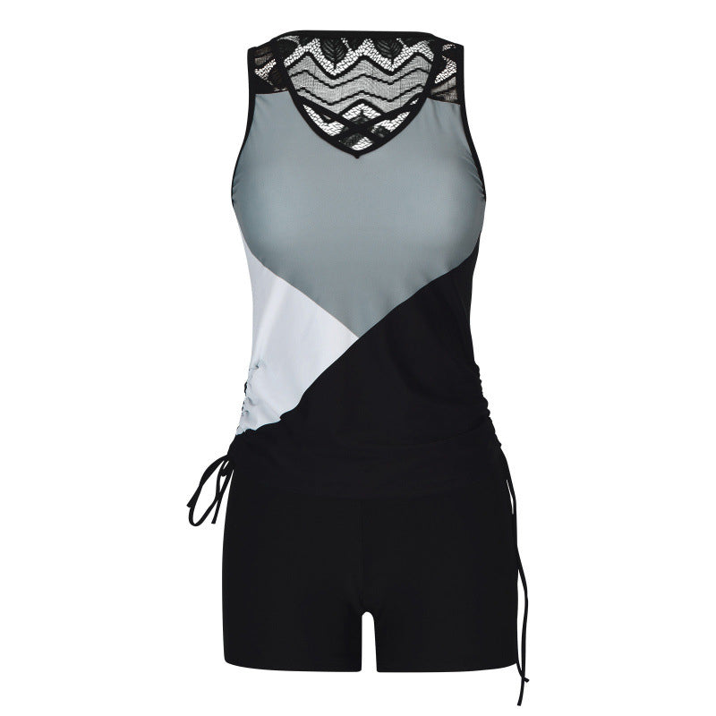 🔥 2026 Fresh Drops | Flat 60% OFF Today! 💸Women's Printed Two-Piece Tankini Swimsuit