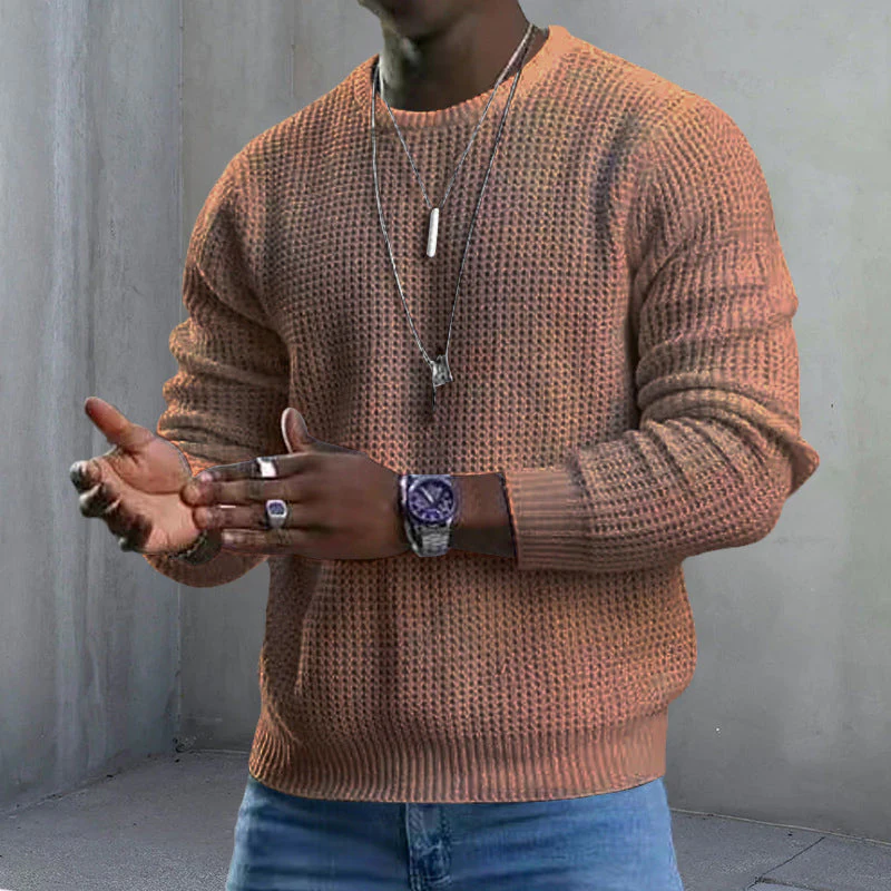 ✨2026 Collection at 50% OFF & FREE SHIPPING🎁JMIERR Men's Crewneck Sweater Soft Casual Sweaters Classic Long Sleeve Pullover Sweaters with Ribbing Edge