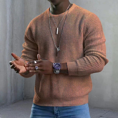 ✨2026 Collection at 50% OFF & FREE SHIPPING🎁JMIERR Men's Crewneck Sweater Soft Casual Sweaters Classic Long Sleeve Pullover Sweaters with Ribbing Edge