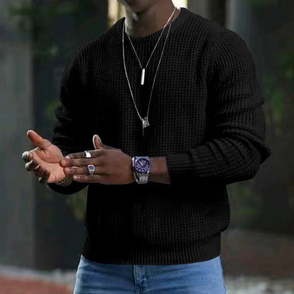 ✨2026 Collection at 50% OFF & FREE SHIPPING🎁JMIERR Men's Crewneck Sweater Soft Casual Sweaters Classic Long Sleeve Pullover Sweaters with Ribbing Edge