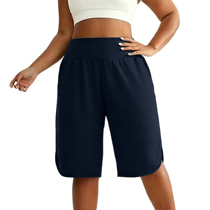 ⏰Last Day Sale 50% OFF🩳Women's Casual Wide-Leg Knee-Length Shorts