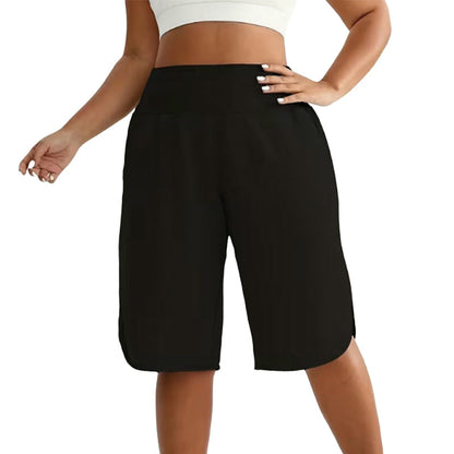 ⏰Last Day Sale 50% OFF🩳Women's Casual Wide-Leg Knee-Length Shorts