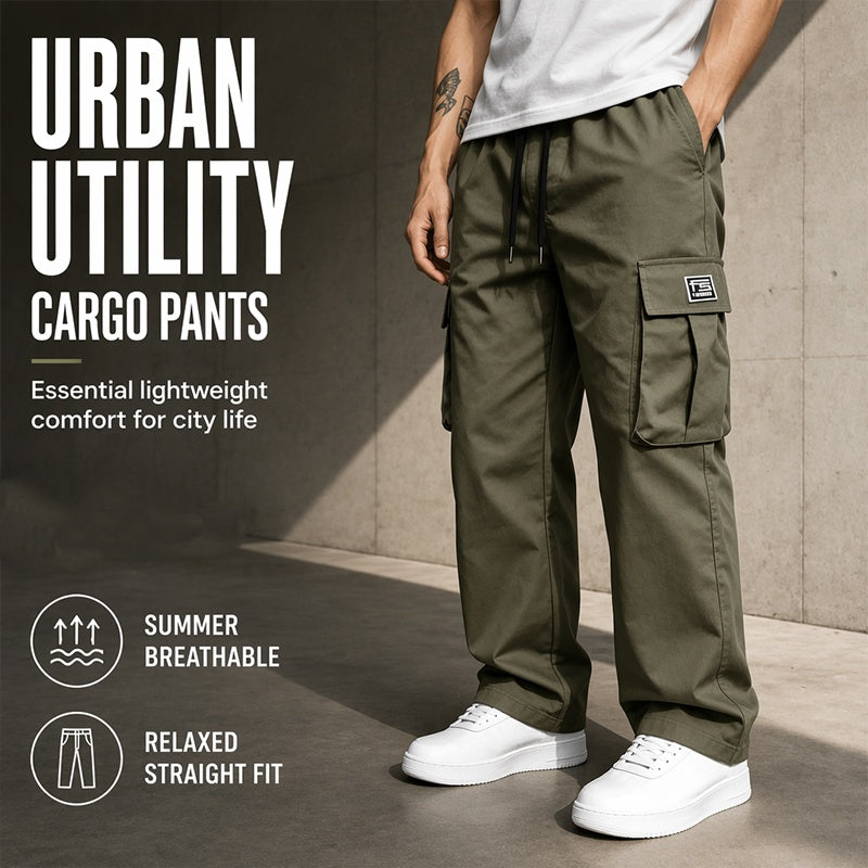 🔥 2026 Fresh Drops | Flat 50% OFF &FREE SHIPPING Today! 💸Men's Casual Loose Fit Cargo Pants