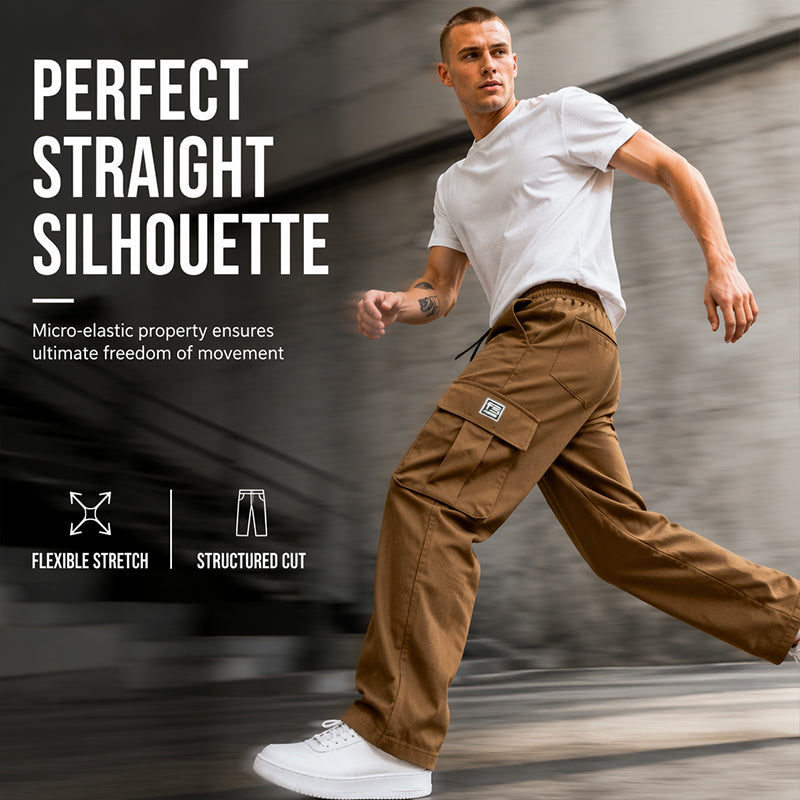 🔥 2026 Fresh Drops | Flat 50% OFF &FREE SHIPPING Today! 💸Men's Casual Loose Fit Cargo Pants