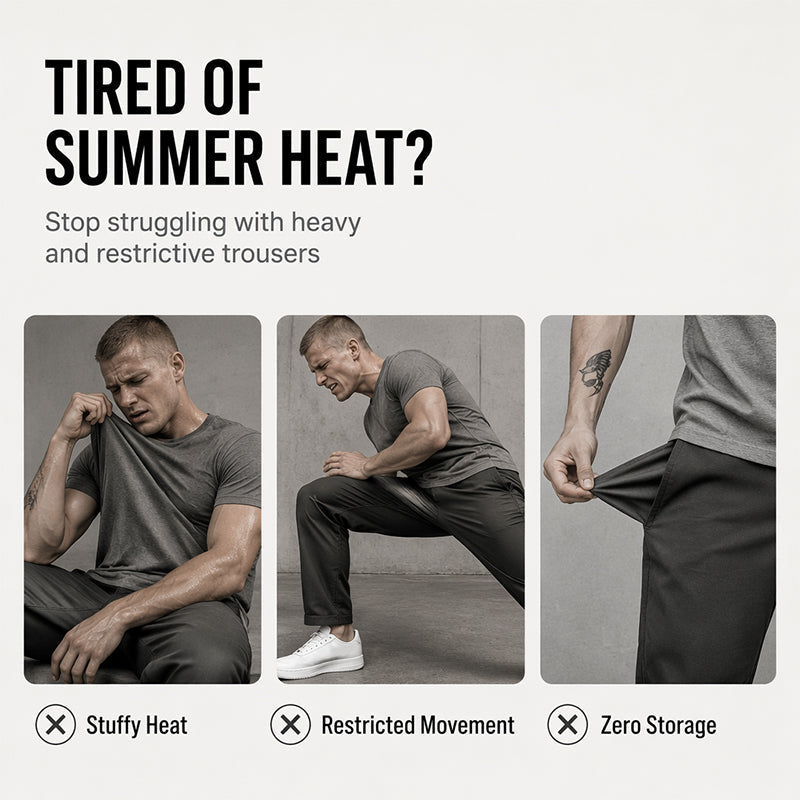 🔥 2026 Fresh Drops | Flat 50% OFF &FREE SHIPPING Today! 💸Men's Casual Loose Fit Cargo Pants