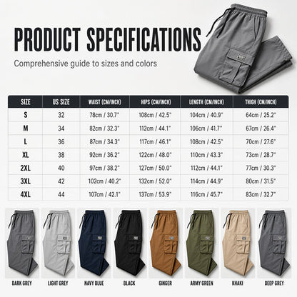 🔥 2026 Fresh Drops | Flat 50% OFF &FREE SHIPPING Today! 💸Men's Casual Loose Fit Cargo Pants