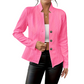 👖 LIMITED-TIME 50% OFF! ✨Women's Textured Button Down Blazer Jacket