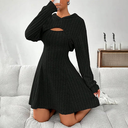🥳2026 HOT SALE 50% Off & Free Shipping🥳💞50K+ SOLD!🌸💞Women's 2-Piece Ribbed Knit Outfit