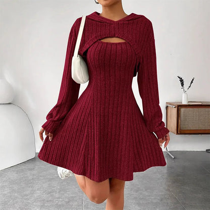 🥳2026 HOT SALE 50% Off & Free Shipping🥳💞50K+ SOLD!🌸💞Women's 2-Piece Ribbed Knit Outfit