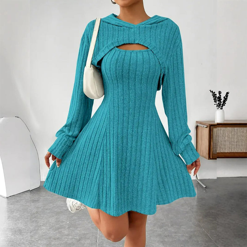 🥳2026 HOT SALE 50% Off & Free Shipping🥳💞50K+ SOLD!🌸💞Women's 2-Piece Ribbed Knit Outfit
