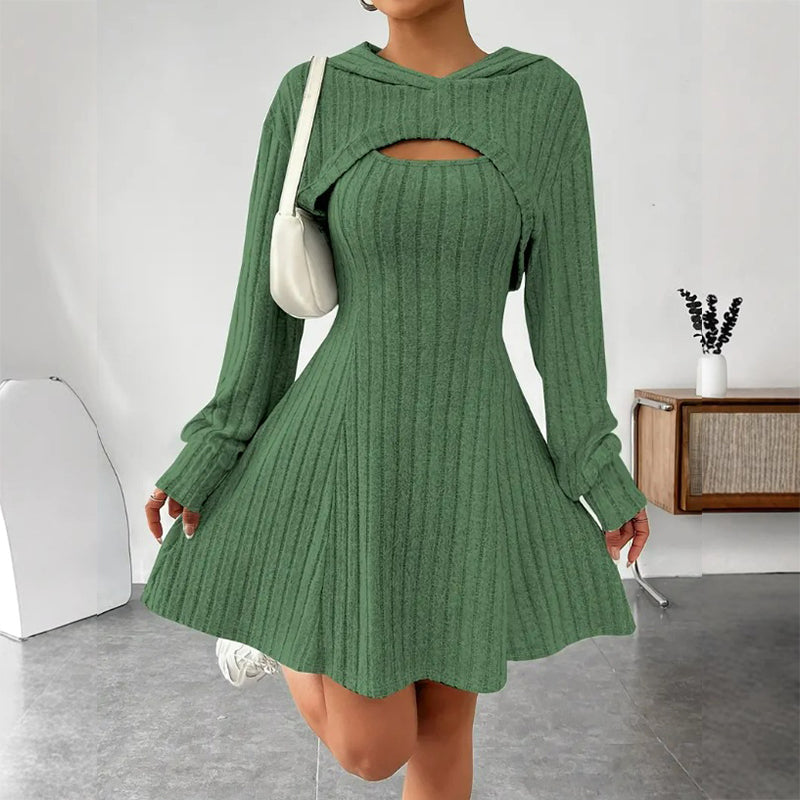 🥳2026 HOT SALE 50% Off & Free Shipping🥳💞50K+ SOLD!🌸💞Women's 2-Piece Ribbed Knit Outfit