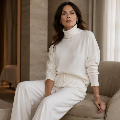 🍂Women Casual Two-Piece Pants Set – Chic Wide-Leg Two-Piece Outfit For Cosy Everyday Style🤍