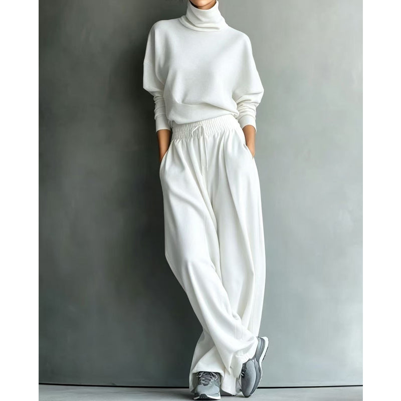 🍂Women Casual Two-Piece Pants Set – Chic Wide-Leg Two-Piece Outfit For Cosy Everyday Style🤍