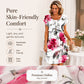 🔥 2026 Fresh Drops | Flat 50% OFF Today! 💸Women's Summer Floral Chiffon Dress