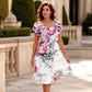 🔥 2026 Fresh Drops | Flat 50% OFF Today! 💸Women's Summer Floral Chiffon Dress