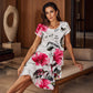 🔥 2026 Fresh Drops | Flat 50% OFF Today! 💸Women's Summer Floral Chiffon Dress