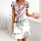 🔥 2026 Fresh Drops | Flat 50% OFF Today! 💸Women's Summer Floral Chiffon Dress