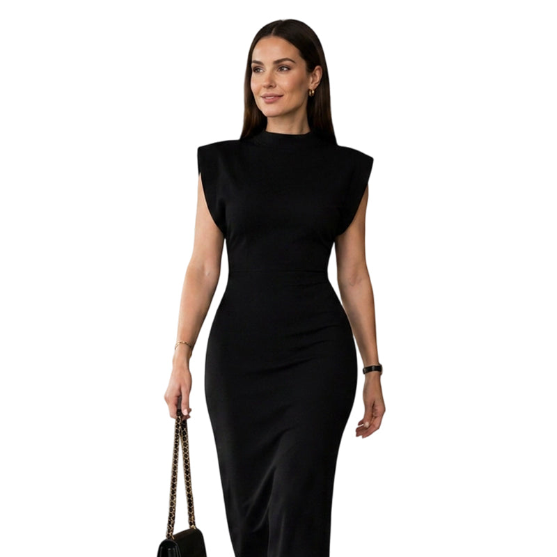 🥳2026 HOT SALE 50% Off🥳💞50K+ SOLD!🌸Women's Elegant Mock Neck Bodycon Dress