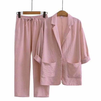 🔥 2026 Fresh Drops | Flat 50% OFF & FREE SHIPPING Today! 💸Women's Casual Blazer and Pants 2-Piece Set