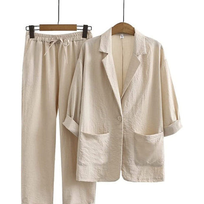 🔥 2026 Fresh Drops | Flat 50% OFF & FREE SHIPPING Today! 💸Women's Casual Blazer and Pants 2-Piece Set