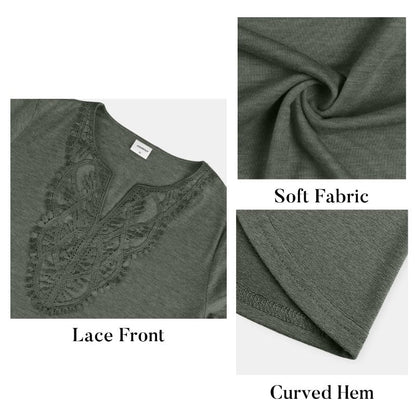 🌸Hot Sale 50% OFF!✨Women's Elegant Casual Top – Flattering V-Neck Long Sleeve Shirt for Women Who Love Comfort & Style