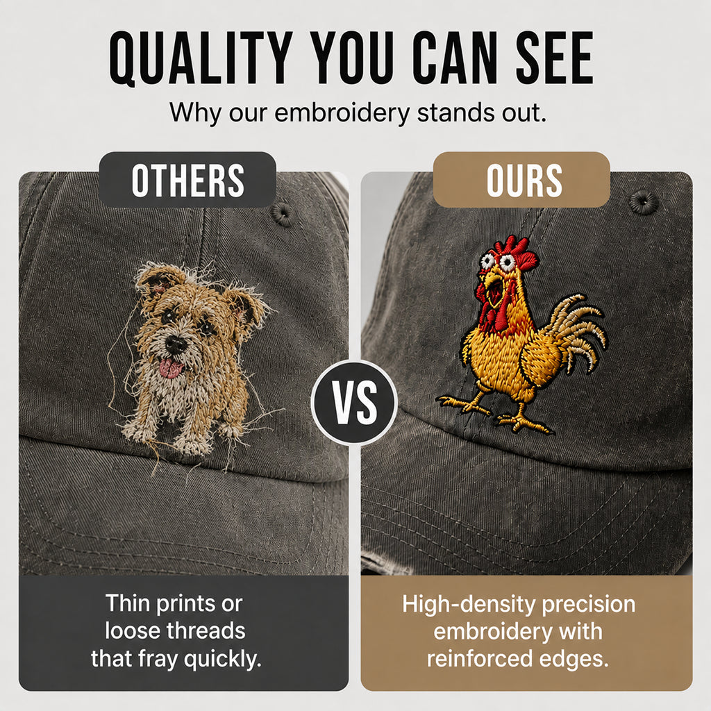 ✨ Just Landed! 2026 Collection at 50% OFF & FREE SHIPPING🎁Retro Rooster Print Baseball Cap
