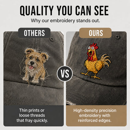 ✨ Just Landed! 2026 Collection at 50% OFF & FREE SHIPPING🎁Retro Rooster Print Baseball Cap