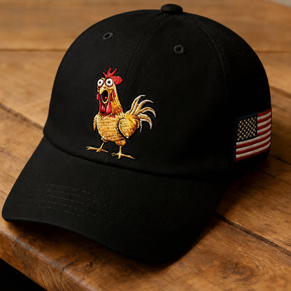 ✨ Just Landed! 2026 Collection at 50% OFF & FREE SHIPPING🎁Retro Rooster Print Baseball Cap