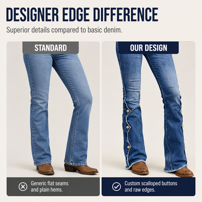 ⏰Last Day Sale 50% Off & FREE SHIPPING✈️👖Women High Waisted Distressed Flare Jeans