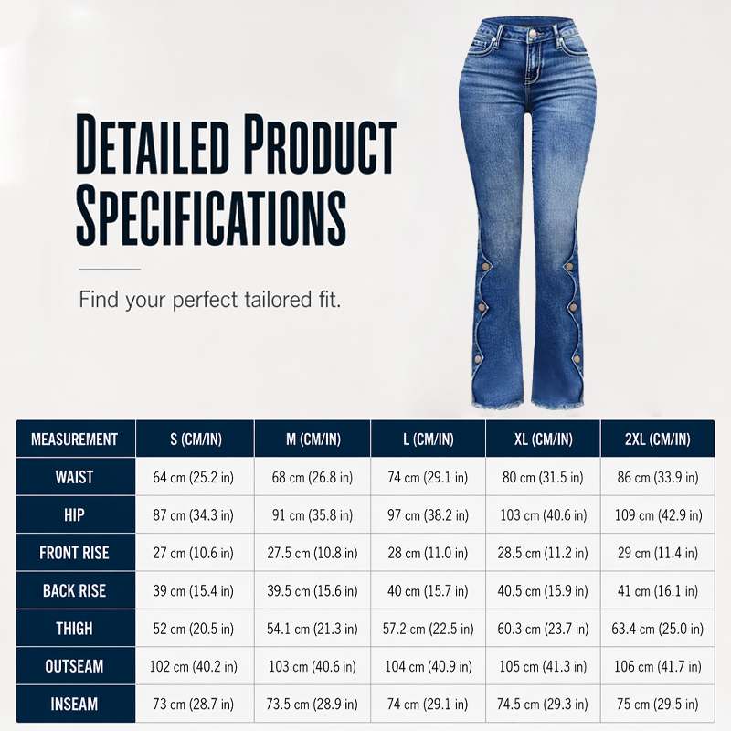 ⏰Last Day Sale 50% Off & FREE SHIPPING✈️👖Women High Waisted Distressed Flare Jeans