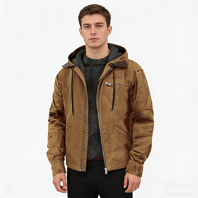 🔥2026 Bestseller🔥🧥Men's Multifunctional Insulated Hooded Work Jacket
