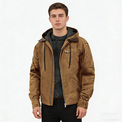 🔥2026 Bestseller🔥🧥Men's Multifunctional Insulated Hooded Work Jacket