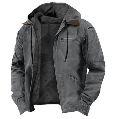 🔥2026 Bestseller🔥🧥Men's Multifunctional Insulated Hooded Work Jacket