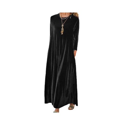 ⏰️Limited-Time Special !✨New Arrivals-👗Women’s Elegant Velvet Maxi Dress