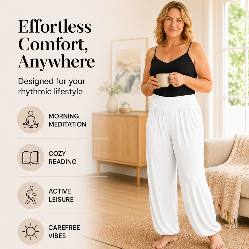 🔥 2026 Fresh Drops | Flat 50% OFF Today! 💸Women's High Waist Loose Wide Leg Pants