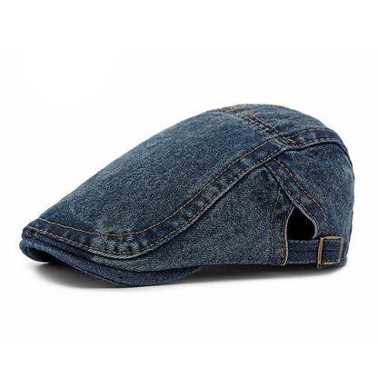 🔥 2026 Fresh Drops | Flat 50% OFF Today! 💸Unisex Denim Newsboy Cap