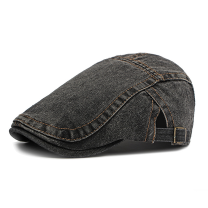 🔥 2026 Fresh Drops | Flat 50% OFF Today! 💸Unisex Denim Newsboy Cap