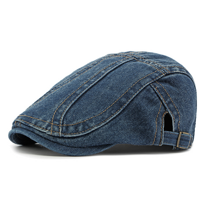🔥 2026 Fresh Drops | Flat 50% OFF Today! 💸Unisex Denim Newsboy Cap