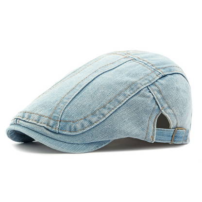 🔥 2026 Fresh Drops | Flat 50% OFF Today! 💸Unisex Denim Newsboy Cap