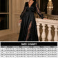 🌸Limited-Time Offer-Women’s Elegant V Neck Lace Patchwork Maxi Dress