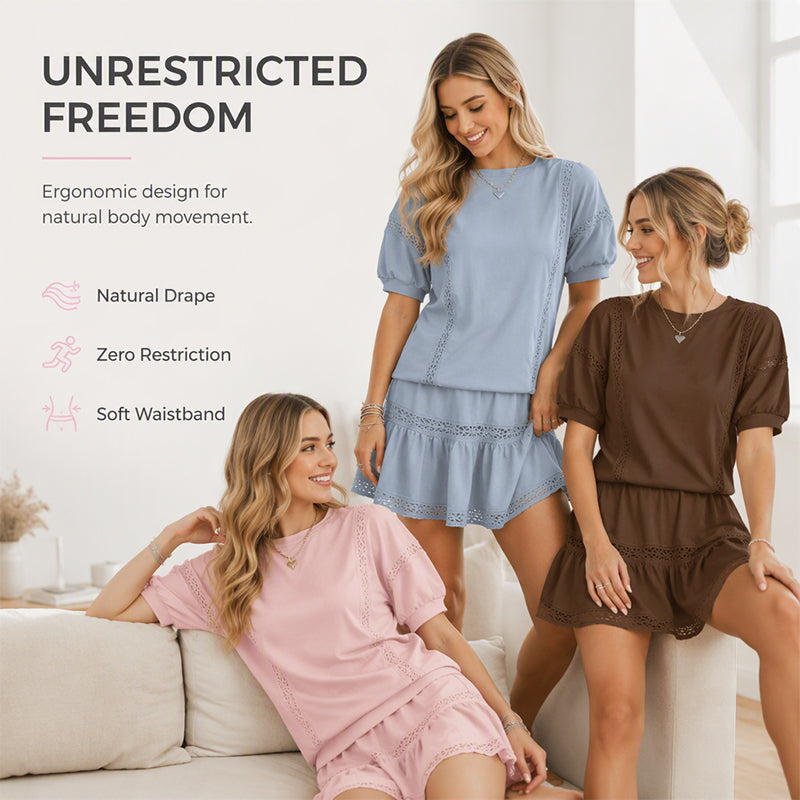Trending Now⭐🌸 Women’s Lace Summer 2-Piece Set