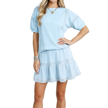 Trending Now⭐🌸 Women’s Lace Summer 2-Piece Set