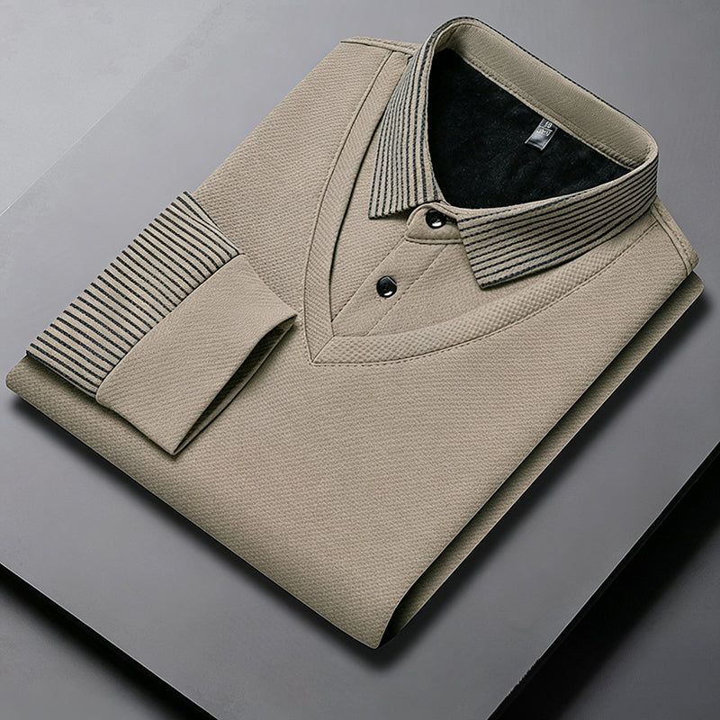 ⌛Limited-Time Offer🛍️Men's False Two-Piece Long Sleeve Top