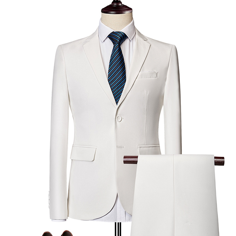 Men's 2-Piece Modern Fit Business Suit Set