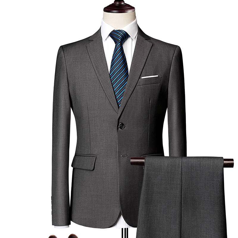 Men's 2-Piece Modern Fit Business Suit Set