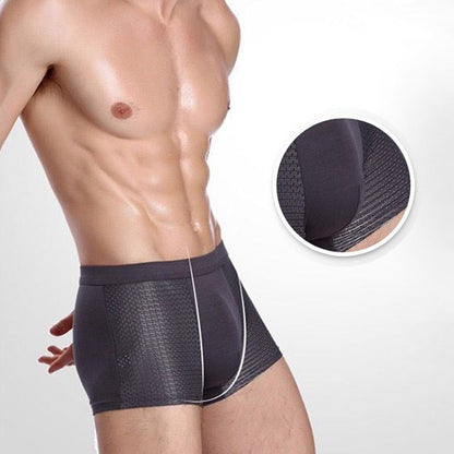 🎉 2026 Sale — Over 30,000 Sold! 💞 Ice Silk Mesh Breathable Antibacterial Boxer Briefs